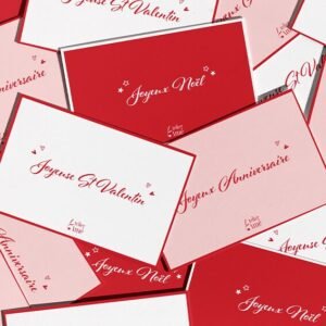 Mock up Carte postales pour marque Atelier Amé  - Logos / Identités Visuelles