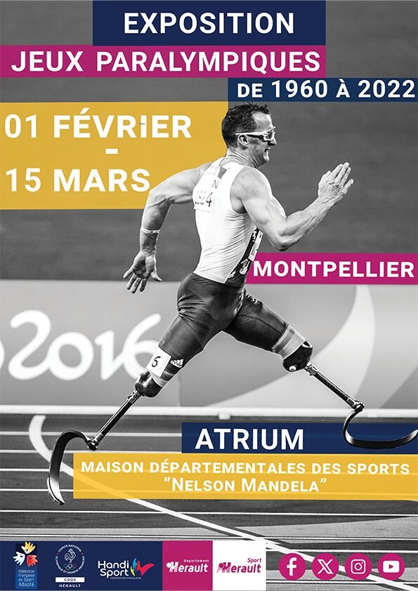 Affiche pour une exposition sur le handisport (Affiches)