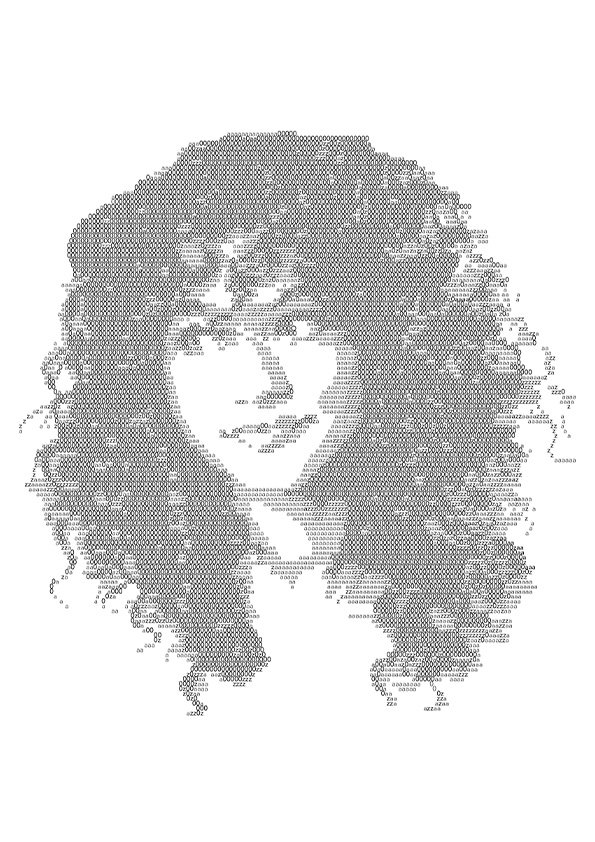 portrait typographique Illustrations